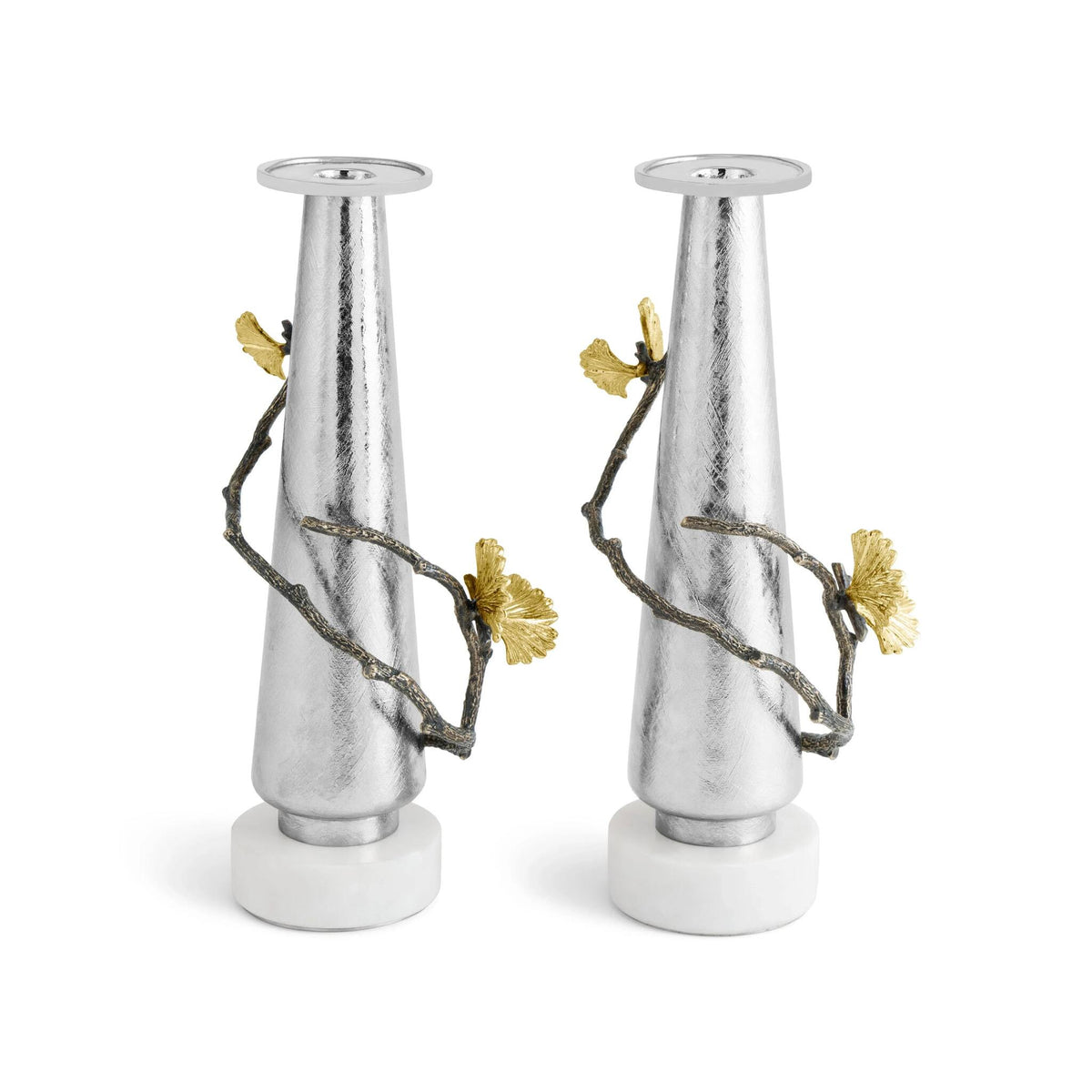 Michael Aram Butterfly Ginkgo Gold Candleholders, alternate view