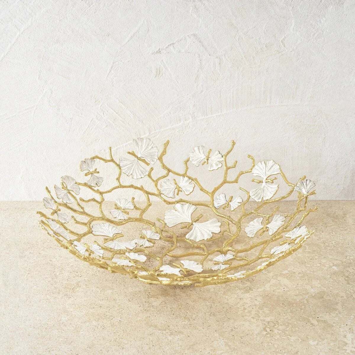 Michael Aram Butterfly Ginkgo Gold Centerpiece Platter, alternate view