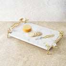 Michael Aram Butterfly Ginkgo Gold Cheese Board with Spreader Cheese Plate, alternate view