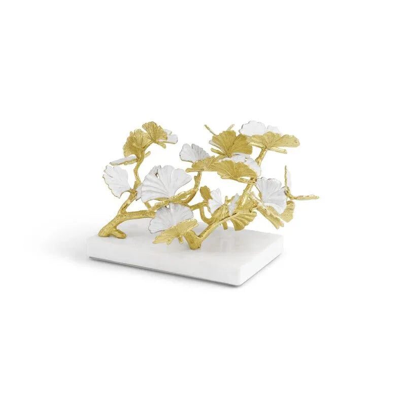 Michael Aram Butterfly Ginkgo Gold Decorative Object Sculpture, alternate view