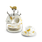 Michael Aram Butterfly Ginkgo Gold Demitasse Demitasse Cup — Set w/ Stand