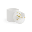 Michael Aram Butterfly Ginkgo Gold Porcelain Canister Decorative Jar, alternate view