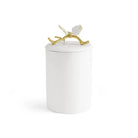 Michael Aram Butterfly Ginkgo Gold Porcelain Canister Decorative Jar, alternate view