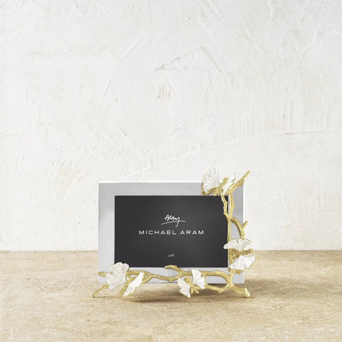 Michael Aram Butterfly Ginkgo Gold Reflective Frame, alternate view
