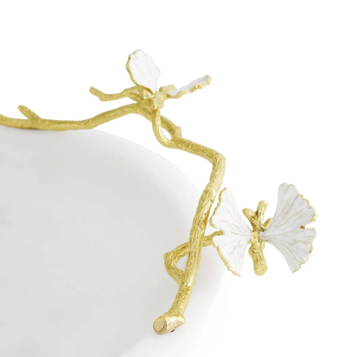Michael Aram Butterfly Ginkgo Gold Trinket Dish Decorative Tray, alternate view