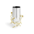 Michael Aram Butterfly Ginkgo Gold Vase — Large