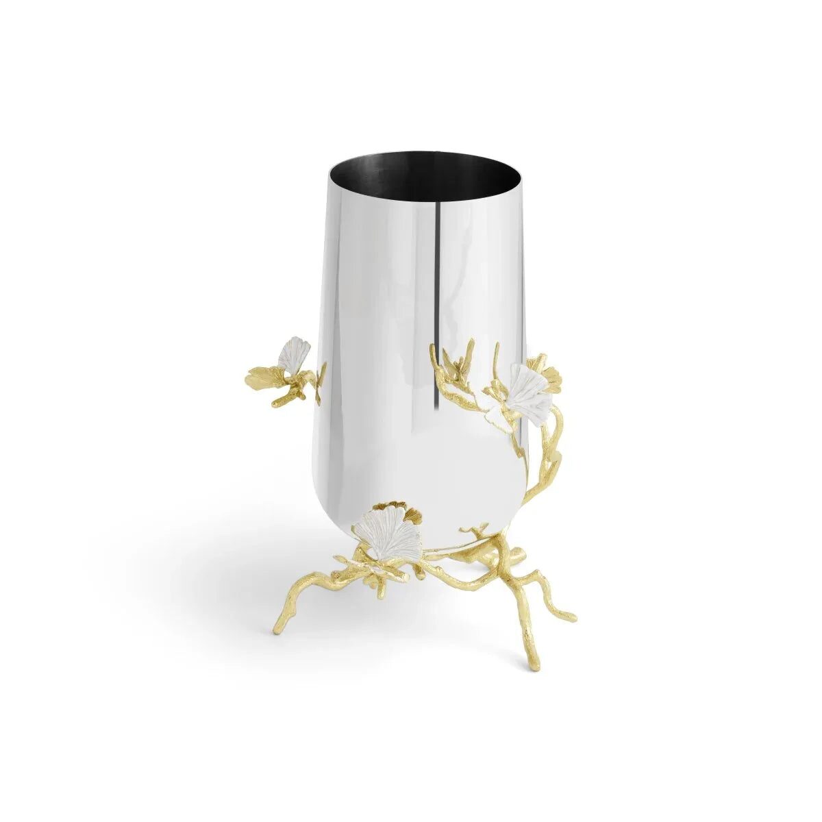 Michael Aram Butterfly Ginkgo Gold Vase, alternate view