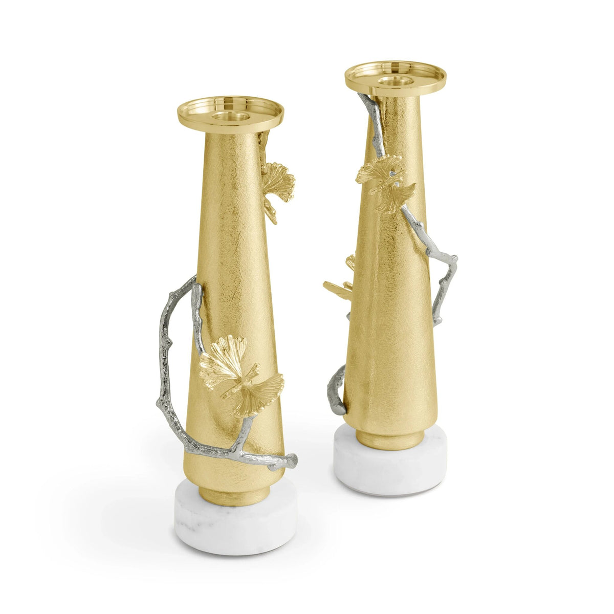 Michael Aram Butterfly Ginkgo Luxe Candleholders, alternate view