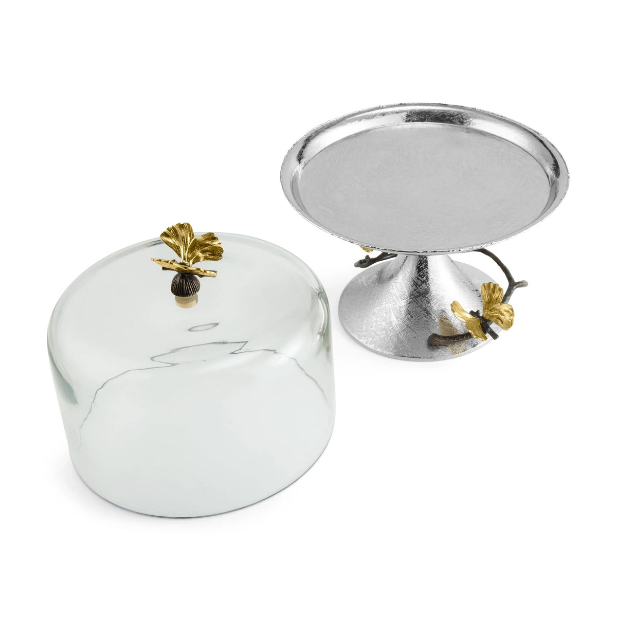 Michael Aram Butterfly Ginkgo Pastry Dish with Dome Cake Stand, alternate view