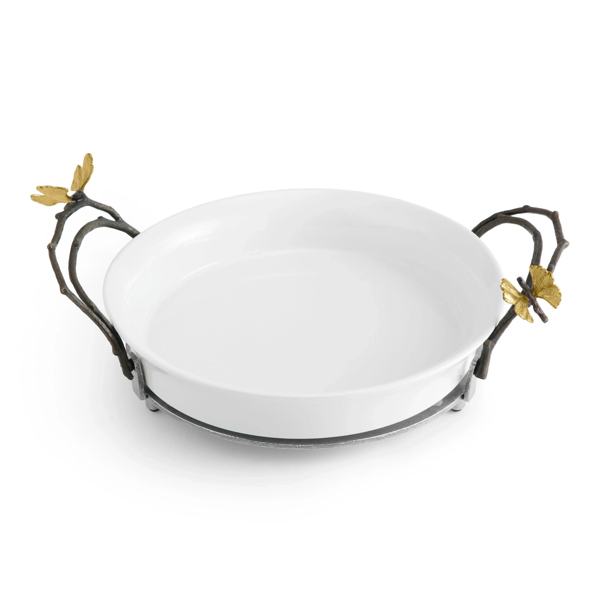Michael Aram Butterfly Ginkgo Pie Dish Pie Pan