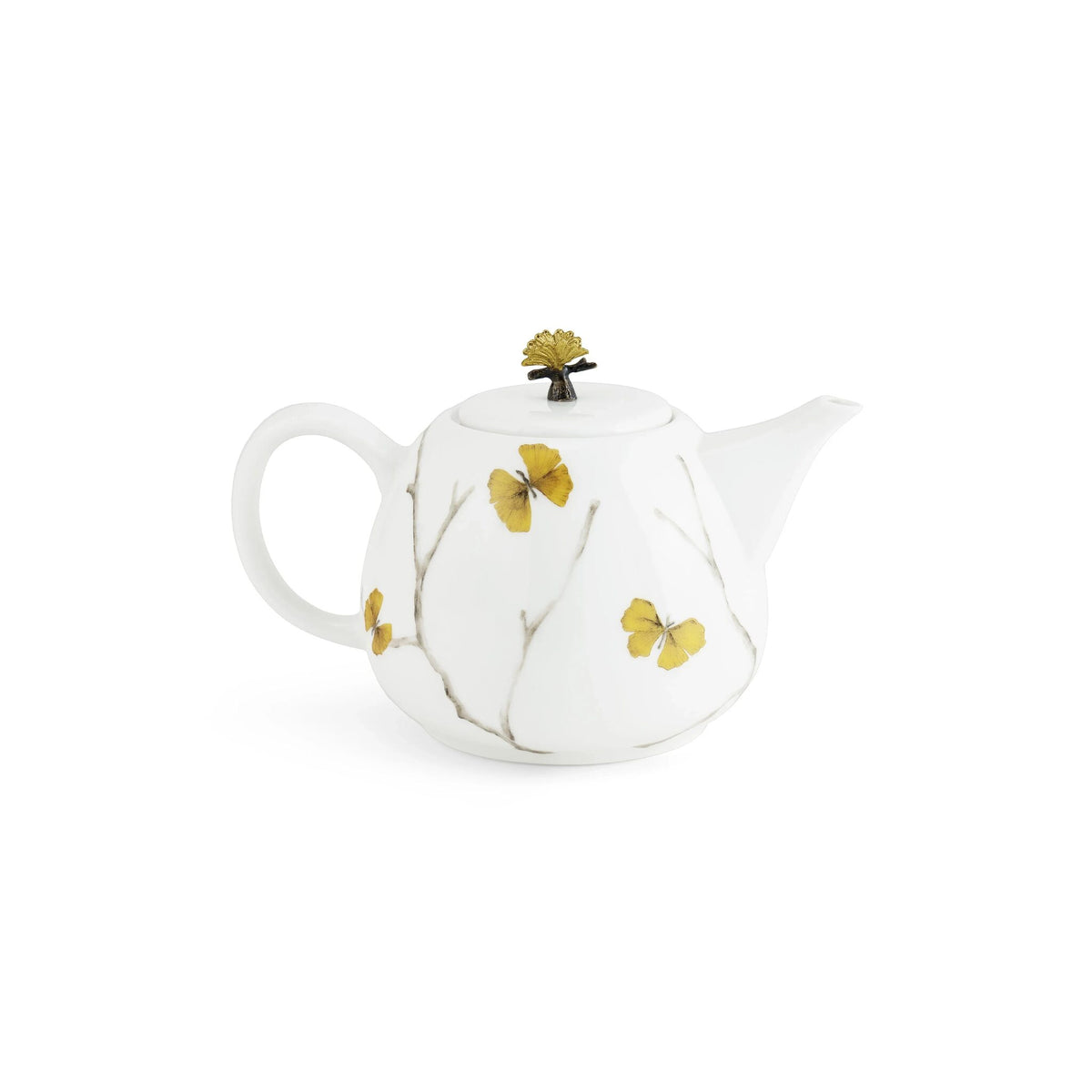 Michael Aram Butterfly Ginkgo Porcelain Tea Set Sugar Bowl, alternate view