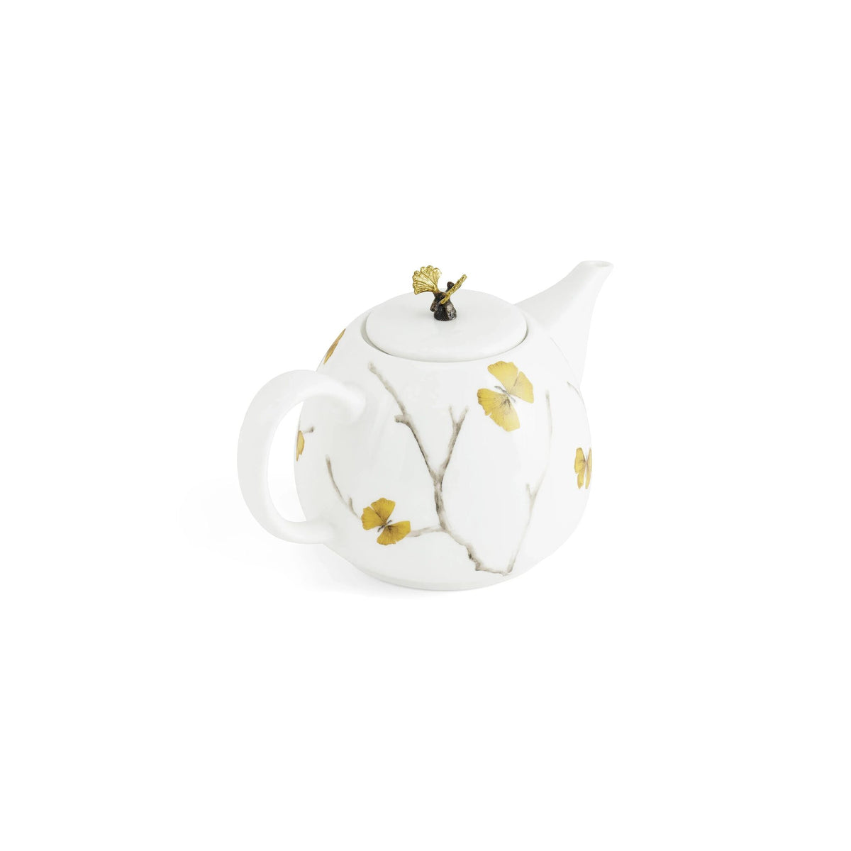 Michael Aram Butterfly Ginkgo Porcelain Tea Set Sugar Bowl, alternate view