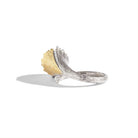 Michael Aram Butterfly Ginkgo Ring with Chalcedony and Diamonds – 7, alternate view