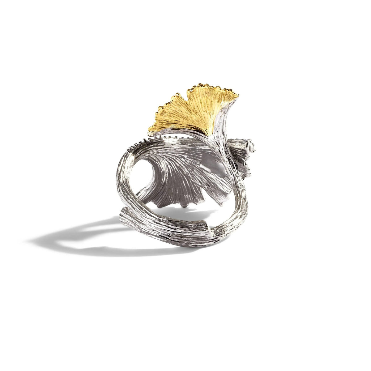 Michael Aram Butterfly Ginkgo Ring with Diamonds, alternate view