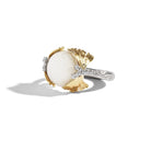 Michael Aram Butterfly Ginkgo Ring with Moonstone and Diamonds — 7