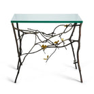 Michael Aram Butterfly Ginkgo Side Table, lifestyle view
