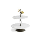 Michael Aram Butterfly Ginkgo Small Marble Etagere Cake Stand