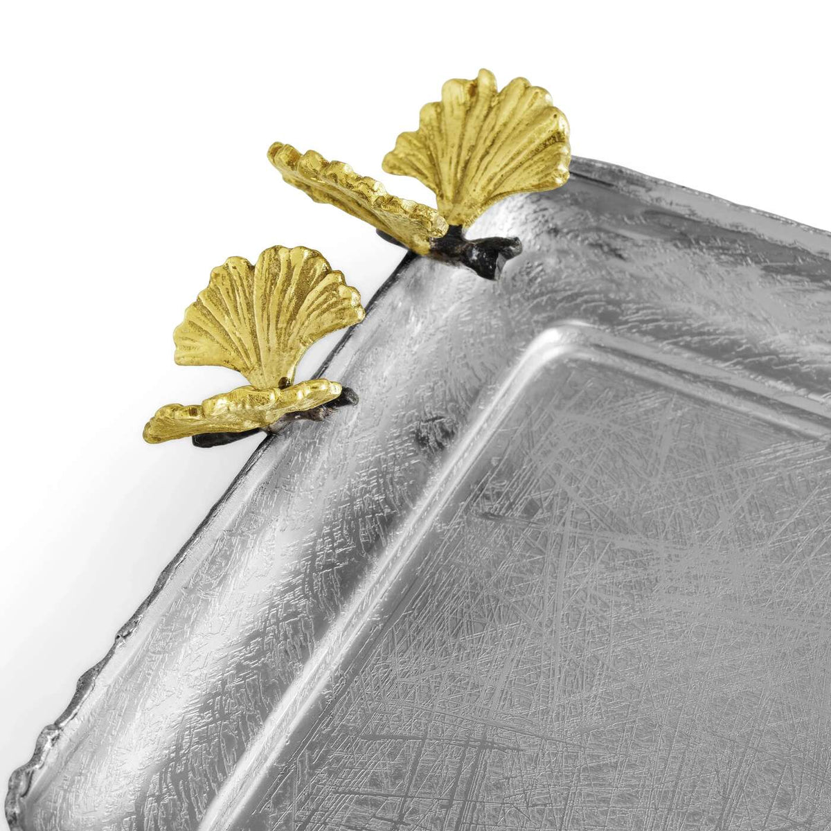 Michael Aram Butterfly Ginkgo Small Tray - Single Handle, alternate view