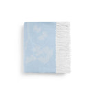Michael Aram Butterfly Ginkgo Throw Sky and White Throw Blanket