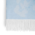 Michael Aram Butterfly Ginkgo Throw Sky and White Throw Blanket, alternate view