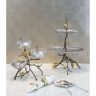 Michael Aram Butterfly Ginkgo Triple Bowl Set with Spoons, alternate view