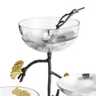 Michael Aram Butterfly Ginkgo Triple Bowl Set with Spoons, alternate view