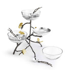 Michael Aram Butterfly Ginkgo Triple Bowl Set with Spoons, alternate view