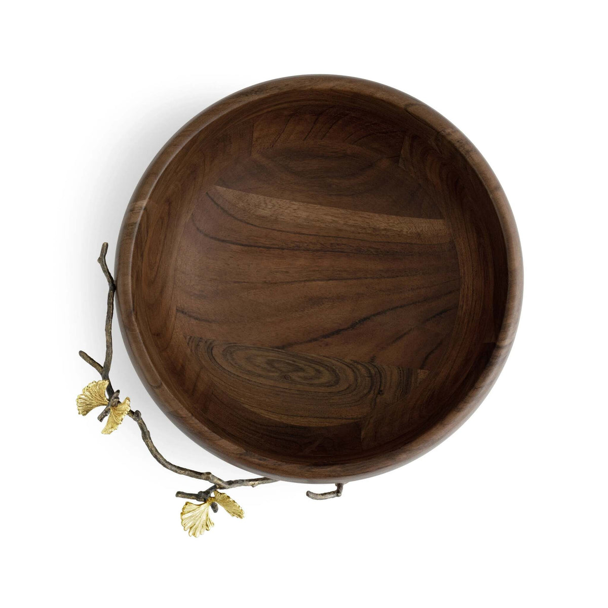 Michael Aram Butterfly Ginkgo Wood Salad Bowl, alternate view
