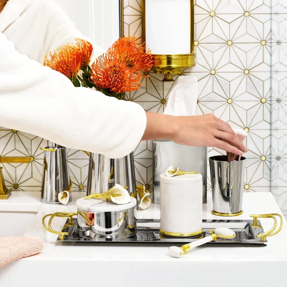 Michael Aram Calla Lily Bath Collection Bathroom Accessorie, alternate view