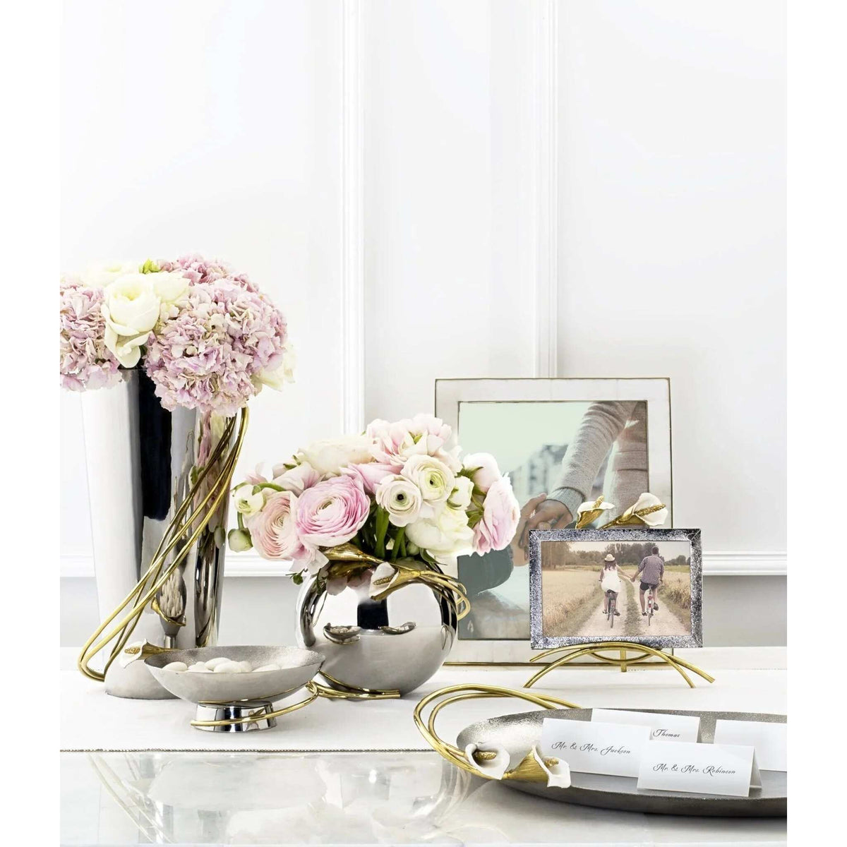 Michael Aram Calla Lily Oval Tray, alternate view