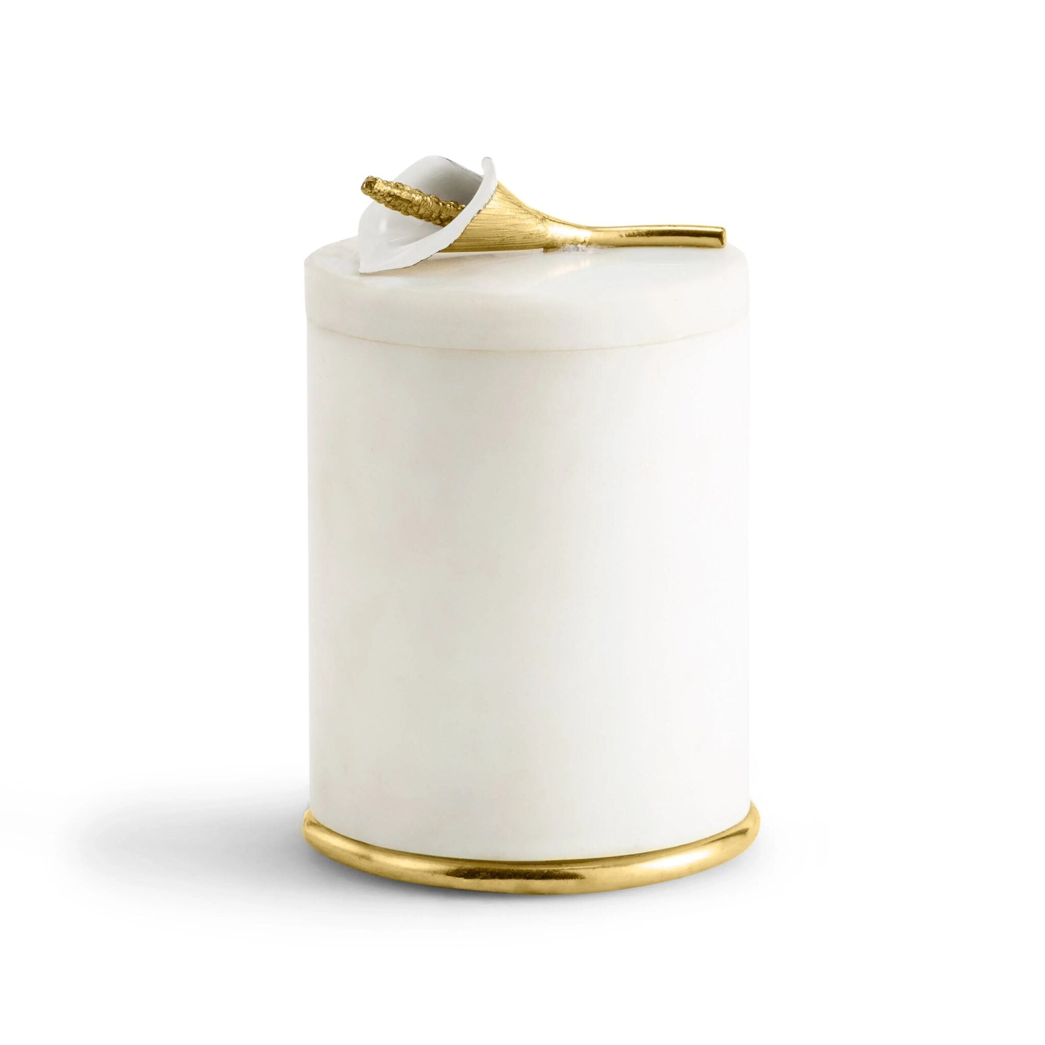 Michael Aram Calla Lily Round Container Decorative Jar
