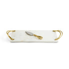 Michael Aram Calla Lily Small Cheese Board with Spreader Cheese Plate