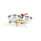 Michael Aram Cardinal Double Bowl, view 2
