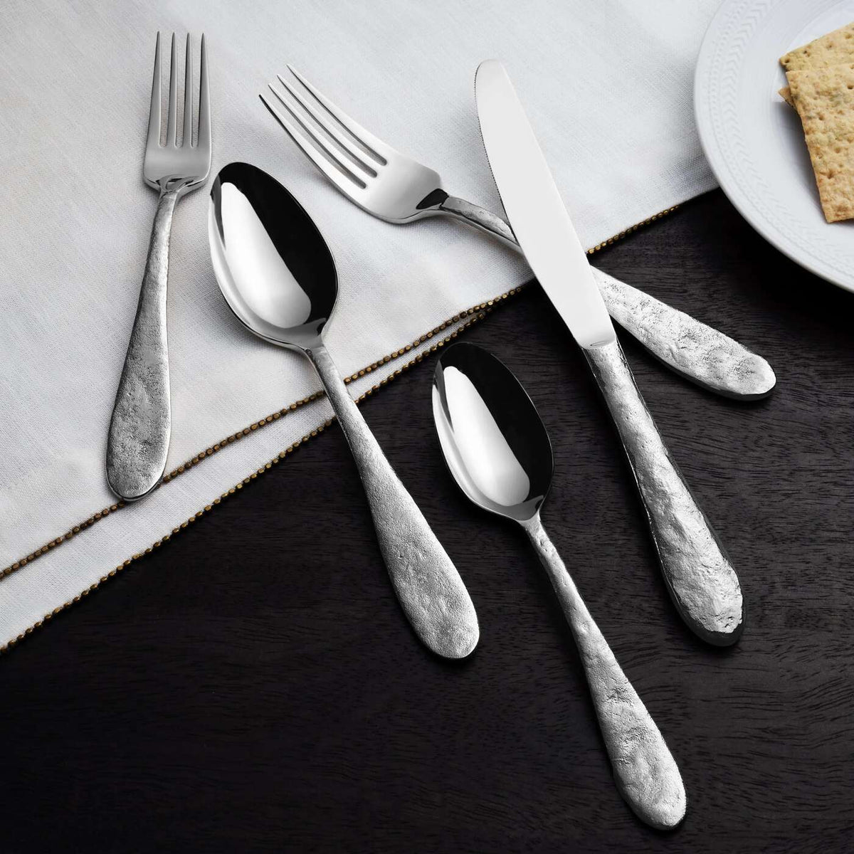 Michael Aram Cast Iron 5-Piece Flatware Set, alternate view