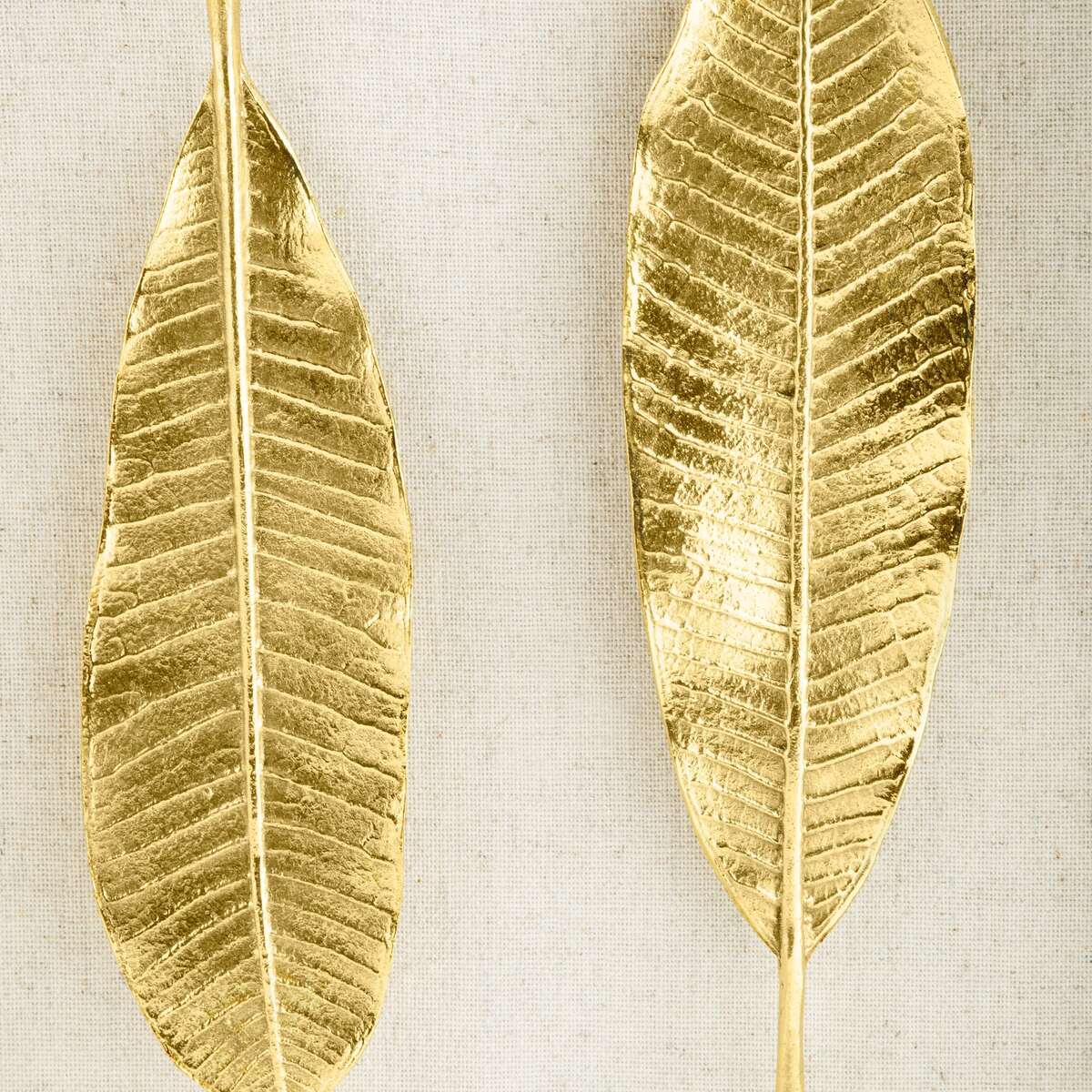 Michael Aram Champa Leaf Fabric Shadow Box Wall Sculpture, alternate view
