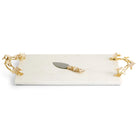 Michael Aram Cherry Blossom Cheese Board with Spreader Cheese Plate