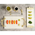 Michael Aram Cherry Blossom Cheese Board with Spreader Cheese Plate, alternate view