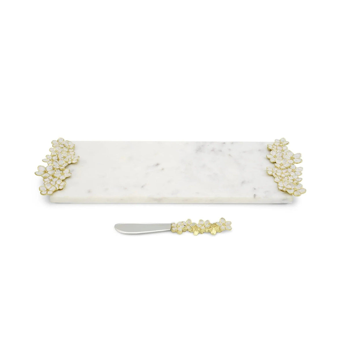 Michael Aram Cherry Blossom Small Cheese Board with Knife Cheese Plate, alternate view