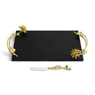 Michael Aram Dahlia Cheese Board with Knife Cheese Plate, alternate view