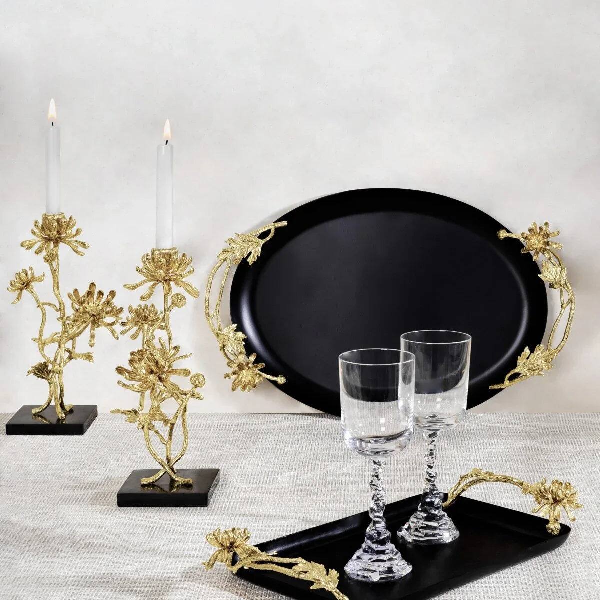 Michael Aram Dahlia Oval Tray, alternate view