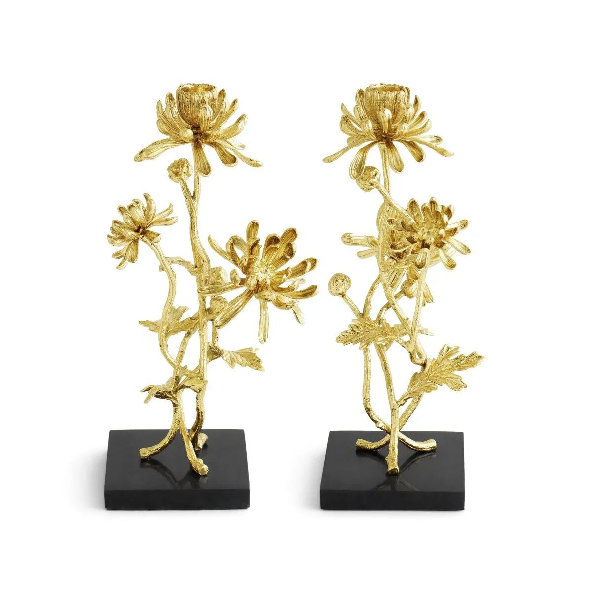 Michael Aram Dahlia Tall Candleholders S/2, alternate view