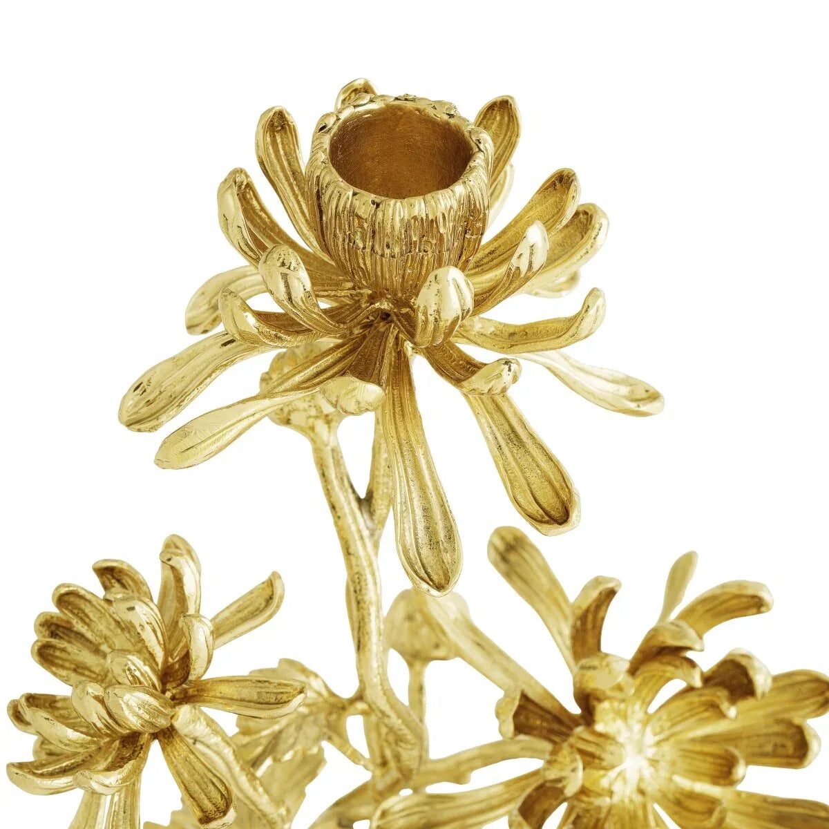 Michael Aram Dahlia Tall Candleholders S/2, alternate view