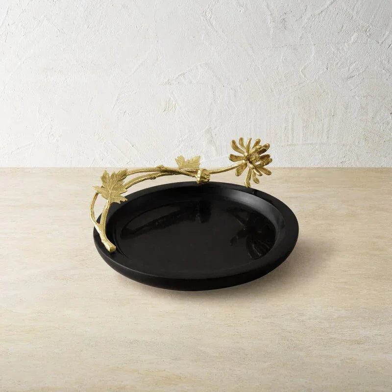Michael Aram Dahlia Trinket Dish Decorative Tray, alternate view