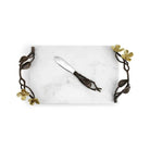 Michael Aram Dogwood Small Cheeseboard and Knife Cheese Plate, alternate view