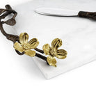 Michael Aram Dogwood Small Cheeseboard and Knife Cheese Plate, alternate view