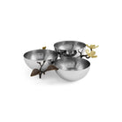 Michael Aram Dogwood Triple Bowl, alternate view