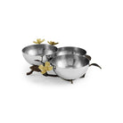 Michael Aram Dogwood Triple Bowl, alternate view