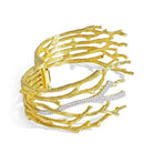 Michael Aram Enchanted Forest Cuff Bracelet with Diamonds - Gold, alternate view