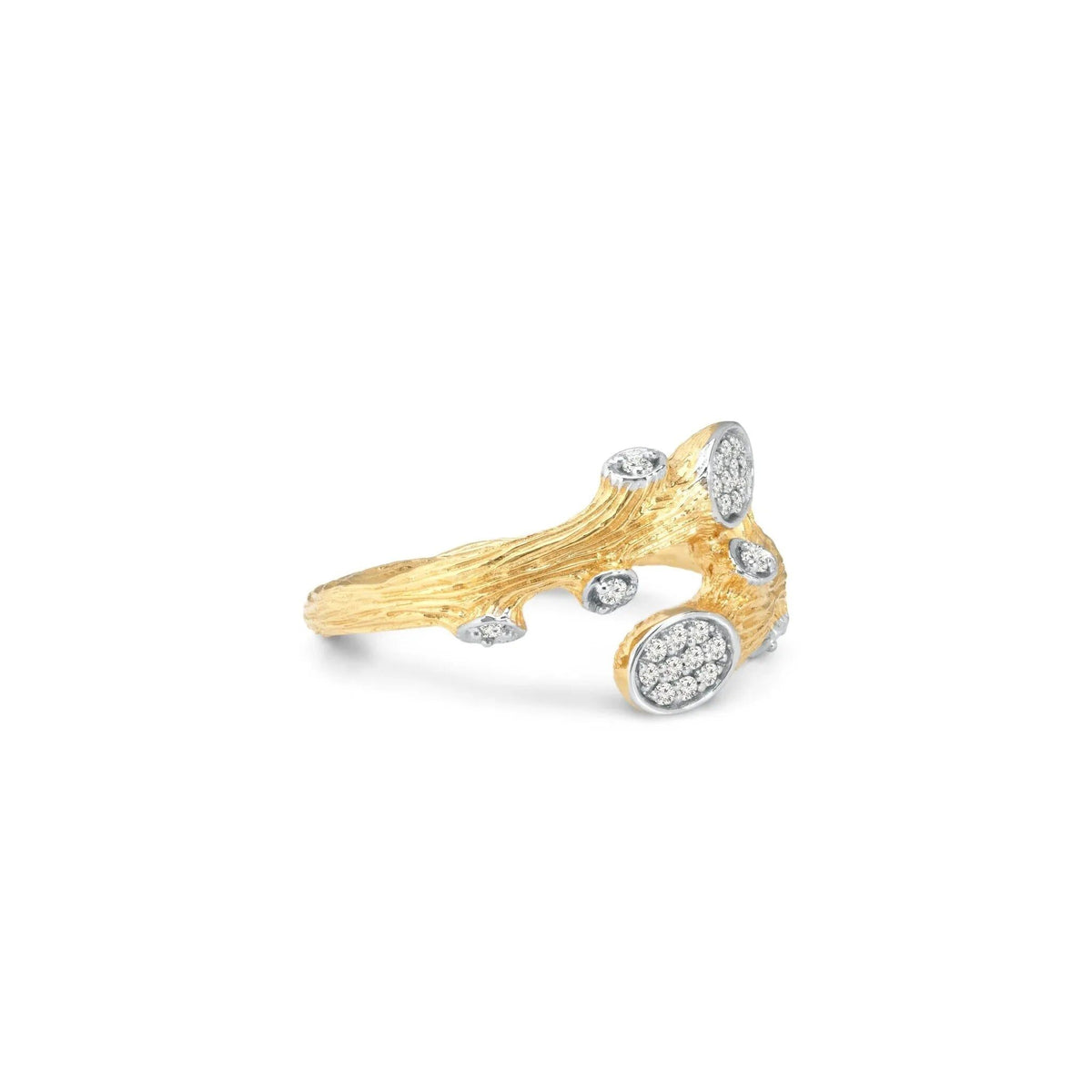 Michael Aram Enchanted Forest Ring with Diamonds - Gold, alternate view