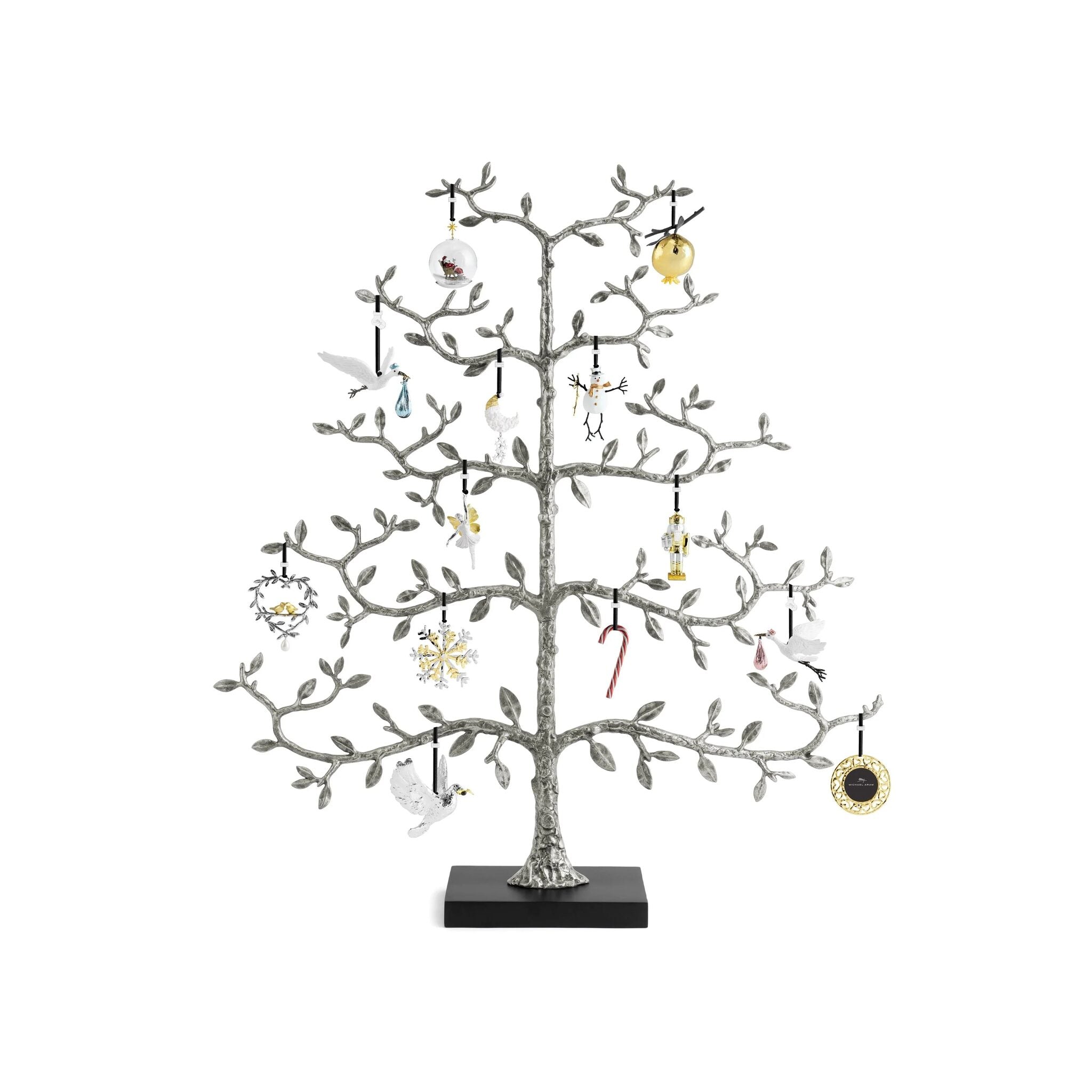 Michael Aram Espalier Christmas Ornament Tree — Gold